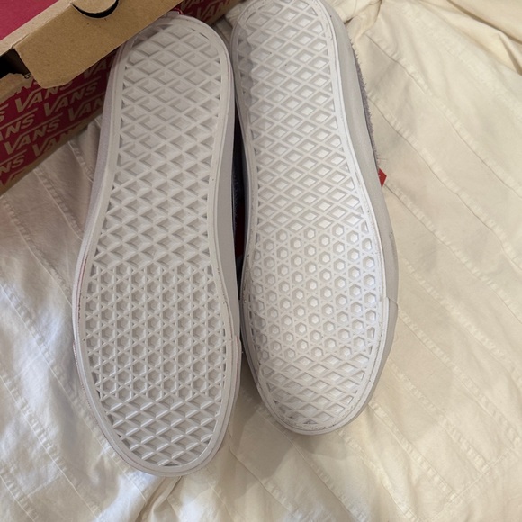 Vans Gray Suede Sneakers, Diamo Hairy Suede Lavender Lu - Picture 5 of 8